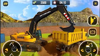 Heavy Excavator Crane City Simulator || Android Gameplay || Game Play Time screenshot 3