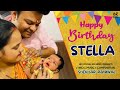Happy birt.ay stella  first birt.ay song  krisha  shekhar  baby girl  br official records