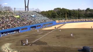ソフトバンクvs横浜DeNA。プロ野球オープン戦。平塚球場。2012-3-13。5