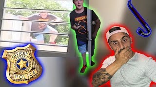 SOMEONE BROKE INTO OUR HOUSE!!!