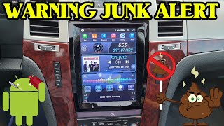Warning! Watch this before you buy a 9.7" Android Car Stereo, for Cadillac Escalade, SLS  2007-2014