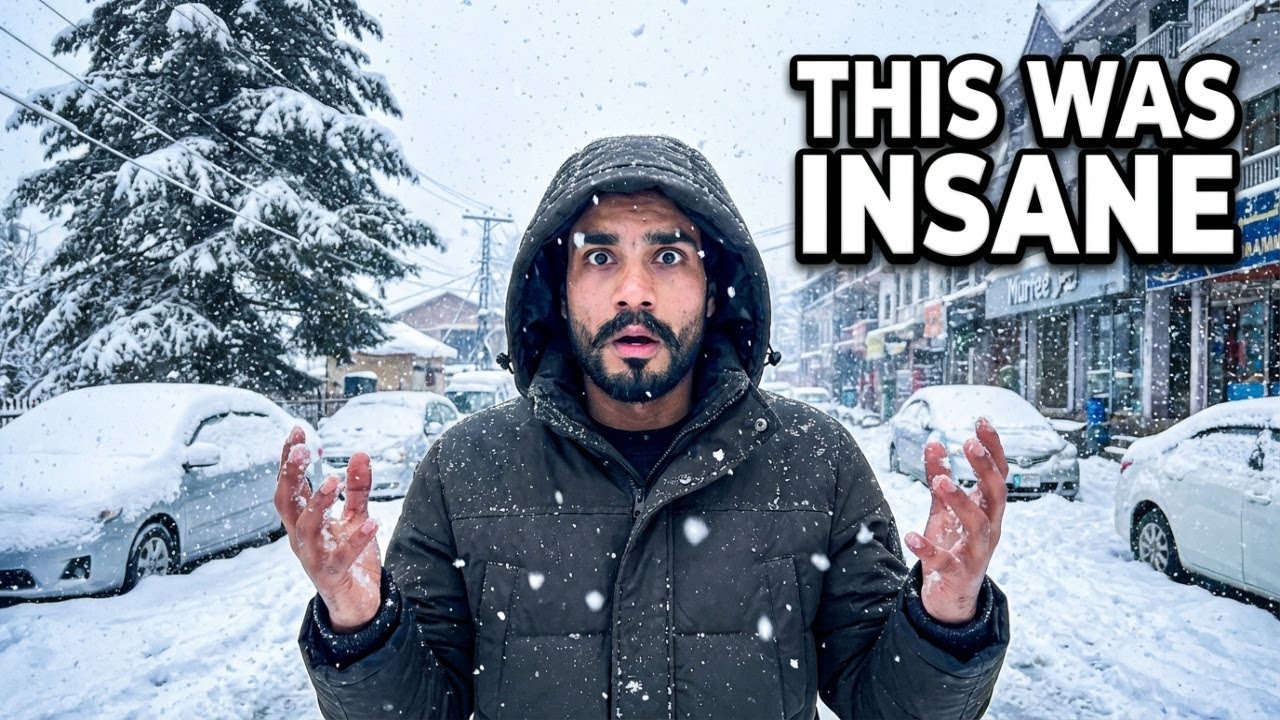 Murree Snow Storm Day 2 | This Was Insane #shahzayvlogs