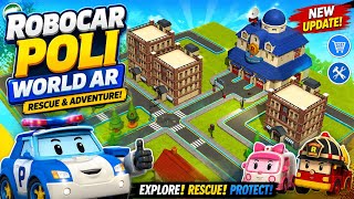 Robocar Poli World AR Gameplay 🚓🚑 | Rescue Mission & Adventure | Android Gameplay screenshot 4