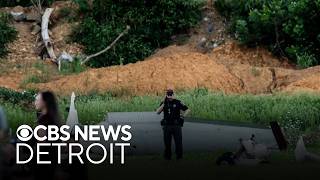 Pilot killed as small plane collides with police helicopter in Pennsylvania