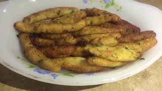 Potato and Sooji Fingers Healthy Recipe By Cook With Kausar