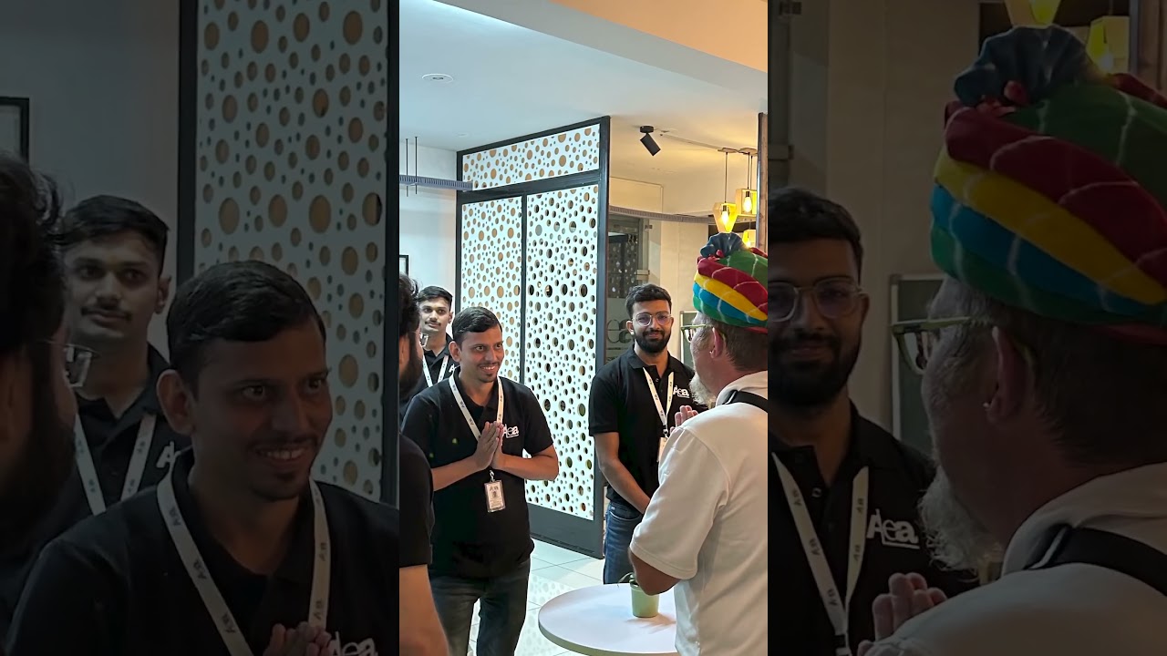 Alea welcomes Geoffery | Client Visit | International Client visit