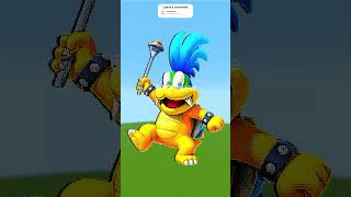 Koopa Kingdom Takes Over in Minecraft Pixel Art | Morton Koopa Jr., Larry Koopa, Iggy Koopa & Spike
