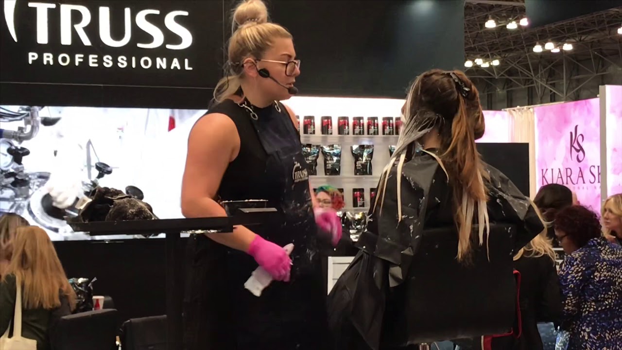 Truss Professional, Balayage by Sarayah. IBS NY 2019