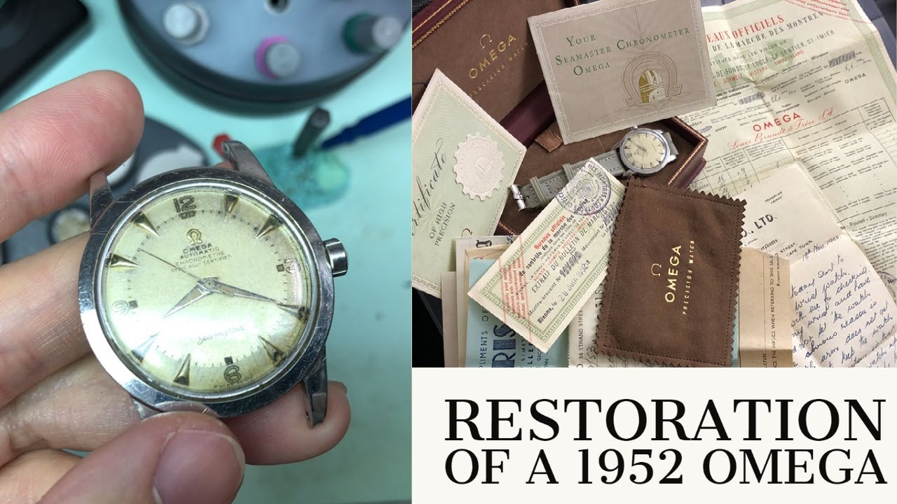 1952 OMEGA SEAMASTER BUMPER AUTOMATIC 