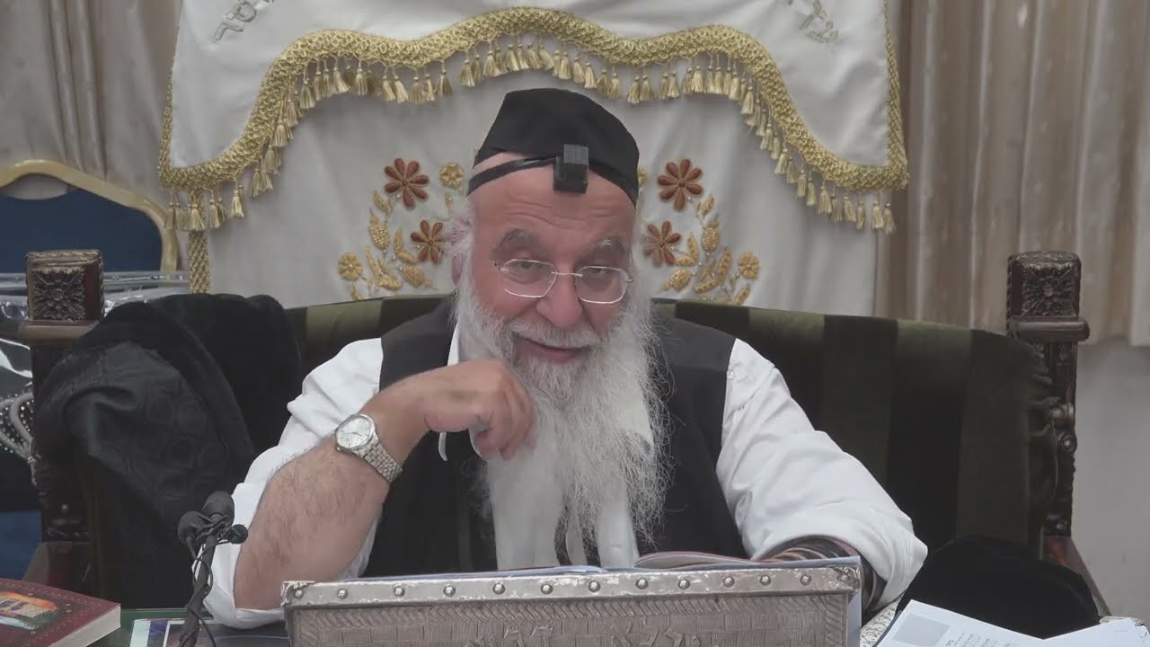 סדר עבודת הכהן הגדול ביום הכיפורים חלק ב הרב בניהו שמואלי שליט"א ה תשרי תשפד