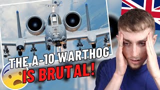 Brit Reacting to The Insane Engineering of the A-10 Warthog