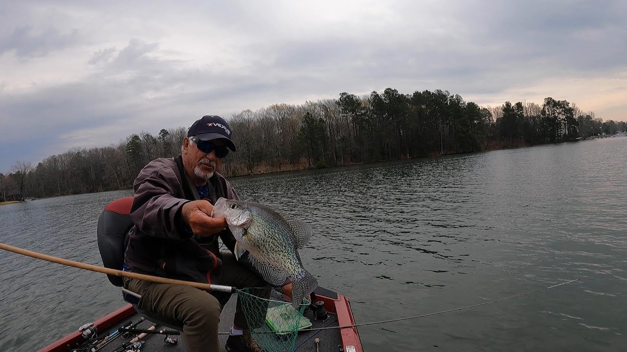 SLAB CRAPPIES ON HAIR JIG, LAKE MURRAY