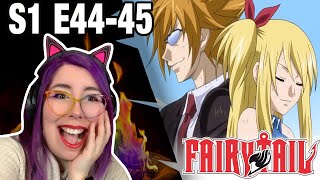 LOKE. MY LOVE - Fairy Tail Episode 44 and 45 Reaction - Zamber Reacts