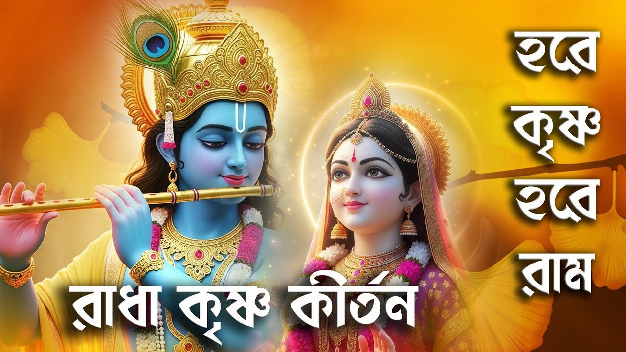 Hare Krishna Hare Rama | Radha Krishna Kirtana | হরে কৃষ্ণ হরে রাম | রাধা কৃষ্ণ কীর্তন |Prabhati nam