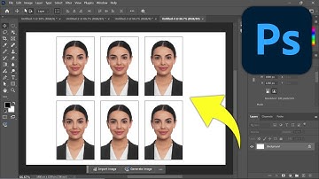 How To Create 3x4 Passport Size Photo in Photoshop