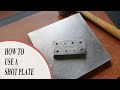 How To Use A Shot Plate | Metalsmithing Jewelry Tutorials