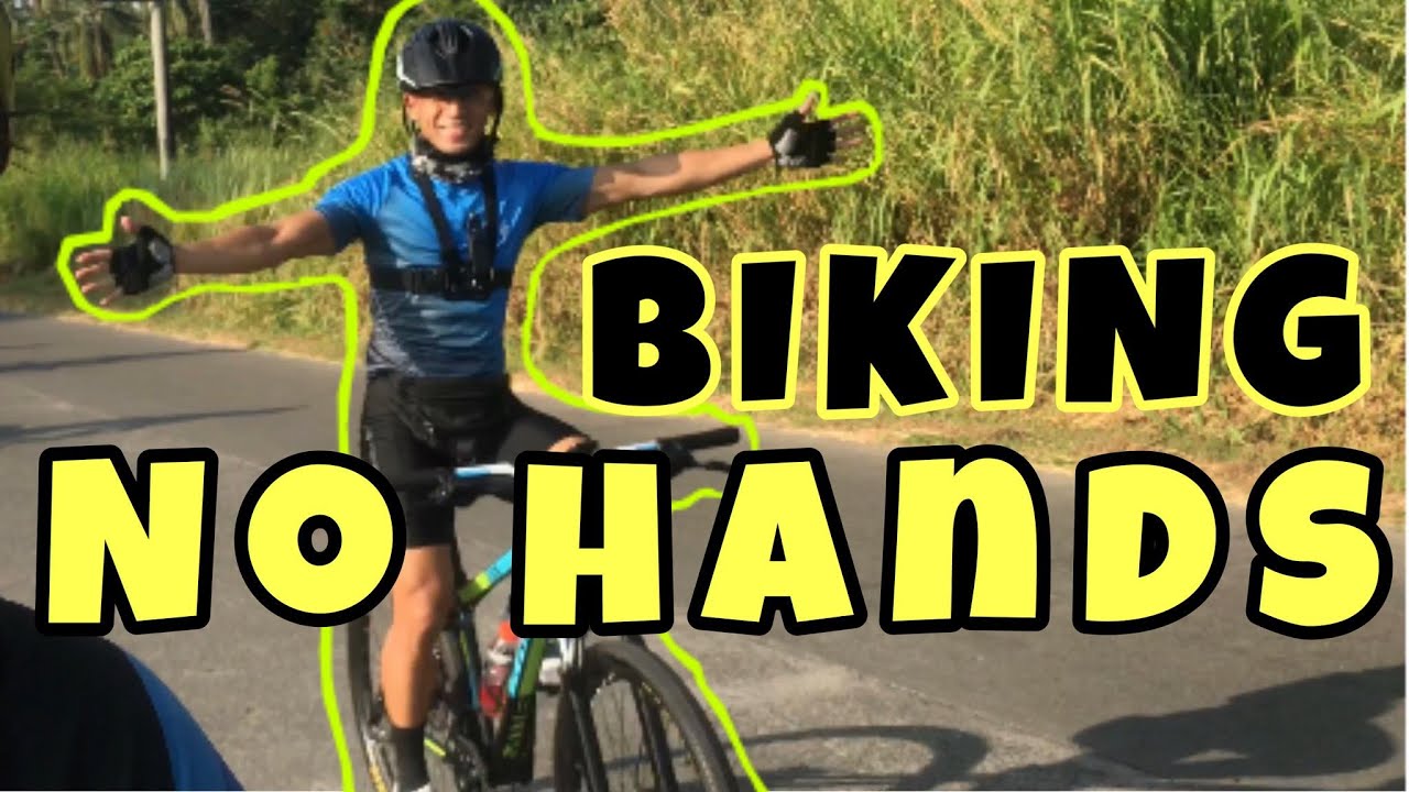 riding a bike with no hands