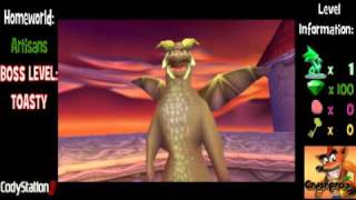 Spyro the Dragon: Part 5- Artisans Boss: Toasty