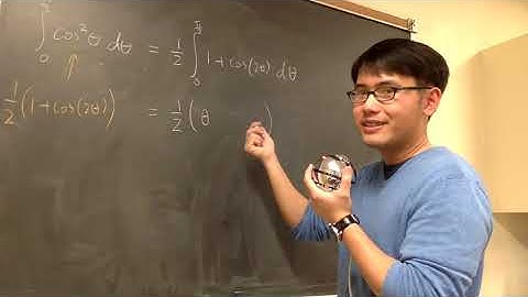 02 Q37, integral of cos^2theta from 0 to pi 2