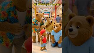 Baby Bear Talks to a Stranger 😱 Teddy Bears Learn Safety!