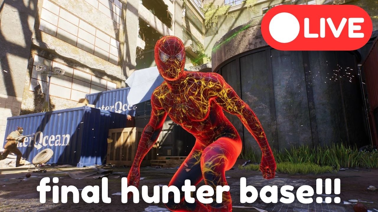 final hunter base! | Playing Spider-Man 2 live part 23! - YouTube
