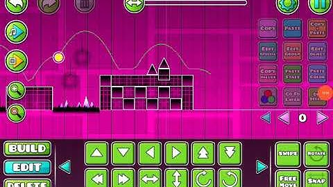 Building with test 1.0 level! /geometry dash 2.11