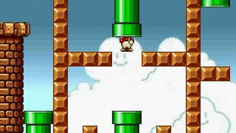Super Mario Flash Level Editor: Towers in the Sky