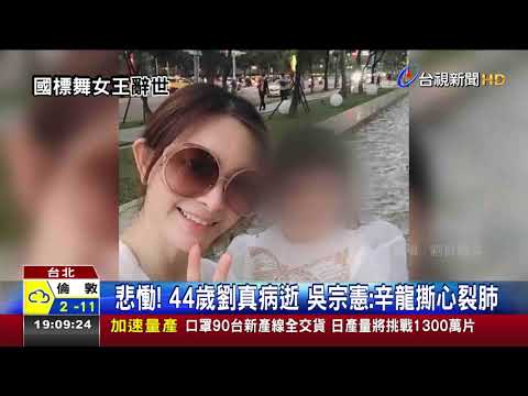 悲慟!44歲劉真病逝吳宗憲:辛龍撕心裂肺
