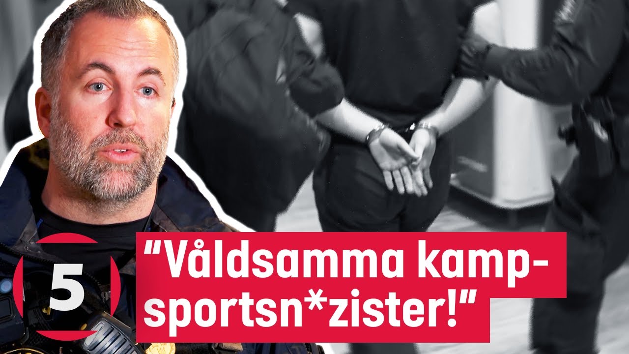 Våldsamma högerextremister stoppas i tullen | Gränsbevakarna Sverige | Kanal 5