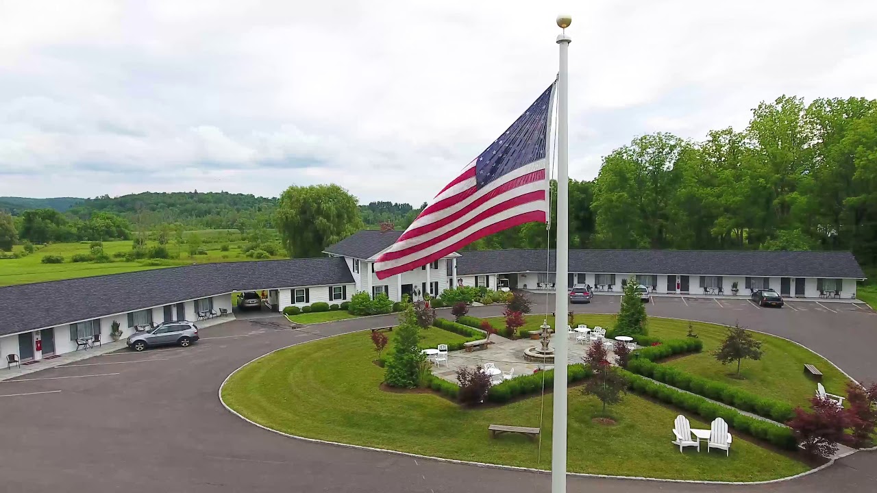 Sharon Country Inn by air. - YouTube