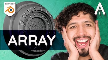 ¿Cómo usar el modificador Array? | Modelado 3D Blender