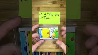 That’s Art?: 2024   2025 Artist Trading Card Available for Trade! No.26. Table Talk
