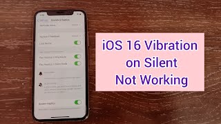 vibrate on silent not working iphone No Vibrating on Silent on all apps and An…