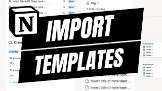 Details How To Download and Import Notion Templates | Full Guide News