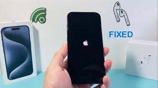 How to Fix iPhone Stuck on Apple Logo