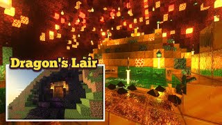 How to build a Dragons lair in minecraft with WorldEdit [Map Download]