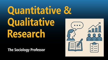 Quantitative and Qualitative Research Methods