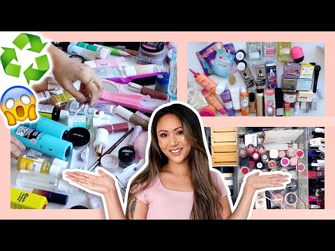 MIJN VOLLEDIGE MAKE UP STASH OPRUIMEN 2022 😱♻️ Deel 2 ✨ ShelingBeauty