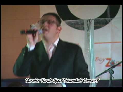 David Gabay Singing by the Oorah's Torah Spot Chan...