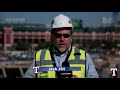 Globe Life Field Construction Sneak Peak