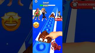 Blue 🟦 Pop It Run 3D Hardest Level Challenge! 😱 #poprun3d #shorts #viral #gaming #satisfying