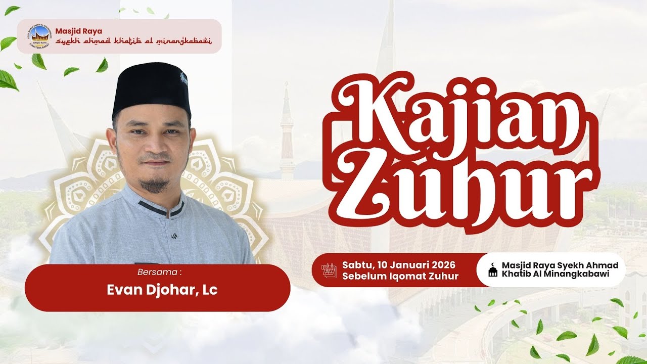 KAJIAN ZUHUR - 4 Klasifikasi Ganjaran Baik Dan Buruk Yang BerKaitan Dengan Niat (Evan Djohar, Lc)