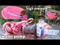 Home 🏠 made #how to make a powerful water pump इतना पावरफुल 😲💪#experiment #youtube #sience #video #