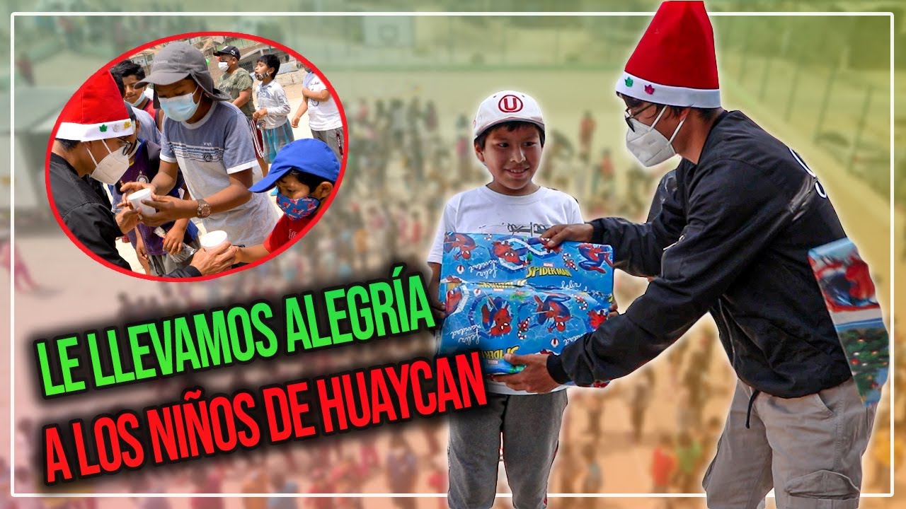 Navidad en Mi Perú: Regalando sonrisas a los niños de Huaycán en estas fiestas ❤