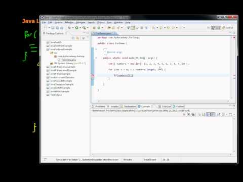 Java for Loop Example (in Arabic)