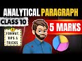 Analytical Paragraph Class 10 | Analytical Paragraph Format & Tricks | English Grammar Class 10