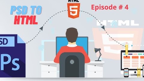 How to Convert PSD Template to HTML Complete in Hindi / Urdu
