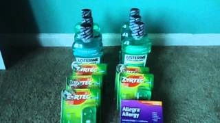71 Cent Cvs Haul - Zyrtec, Allegra, Listerine
