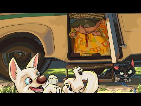 Happy Colour - Colour by Number. Disney Bolt⚡- Bolt Begging For Food From A Resident Of An RV Park 🚐