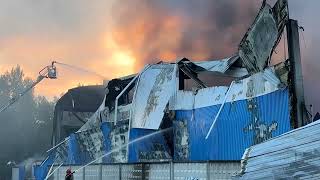 Russian missile attack hits Kyiv, killing at least one